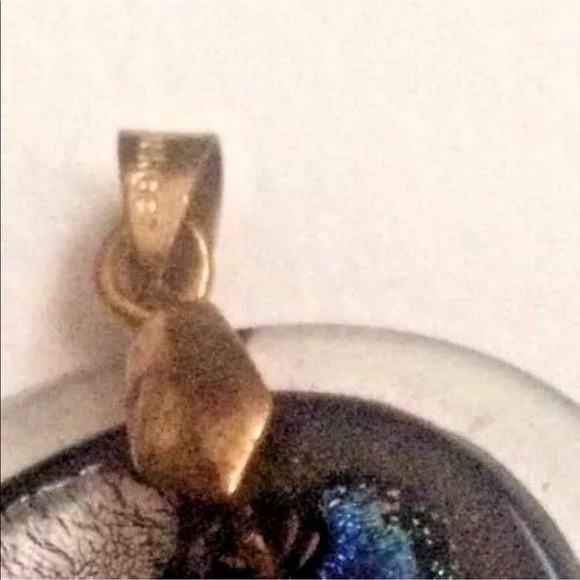 Multicolored Artist Glass Pendant for Necklace - Picture 3 of 8